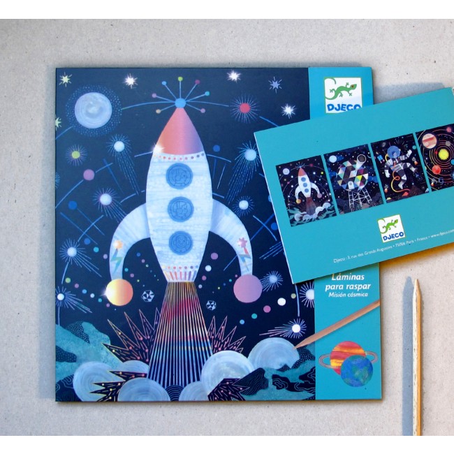 Wydrapywanka Djeco - Kosmos