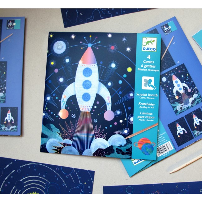 Wydrapywanka Djeco - Kosmos
