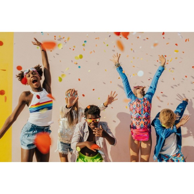 Okulary do pływania Aqua2ude Bling2O - Żarłacz błękitny