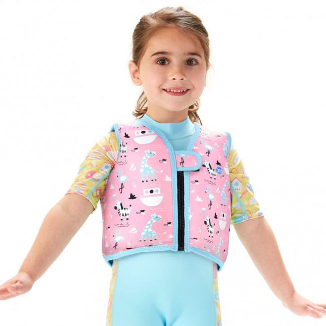 Swim Vest Go Splash – kamizelka bez regulacji pływalności do nauki pływania S 1-2 lata Arka Niny
