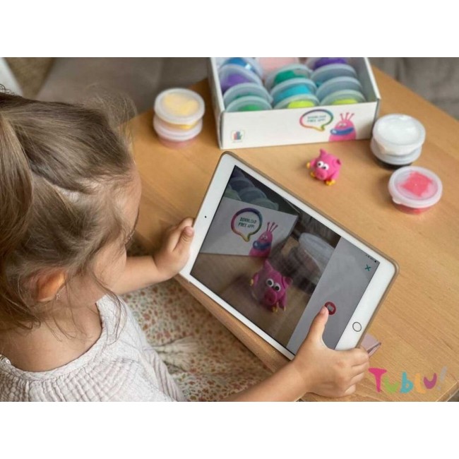 Masa plastyczna Hey Clay - zestaw Potwory