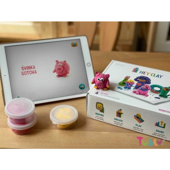 Masa plastyczna Hey Clay - Potwór Terry