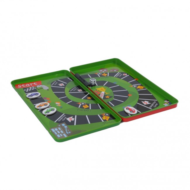 Podróżna gra magnetyczna The Purple Cow - Wyścigi samochodowe