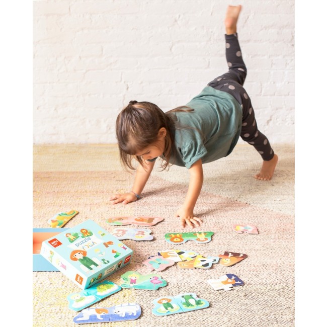 Puzzle Duo Expressions Apli Kids - Yoga 3+