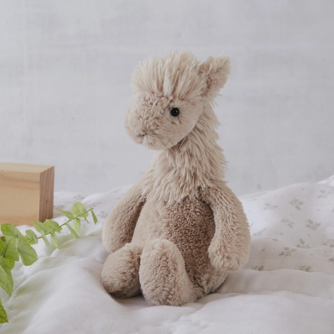 Pluszowa lama Jellycat - Bashful 18 cm
