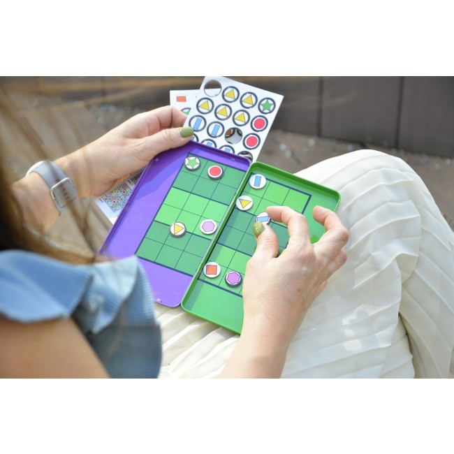 Podróżna gra Logiczna The Purple Cow - Sudoku Kształty