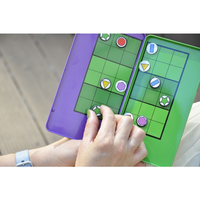 Podróżna gra Logiczna The Purple Cow - Sudoku Kształty