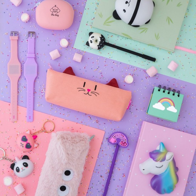 Notatnik A5 z miękką figurką Squishy Miquelrius - Unicorn