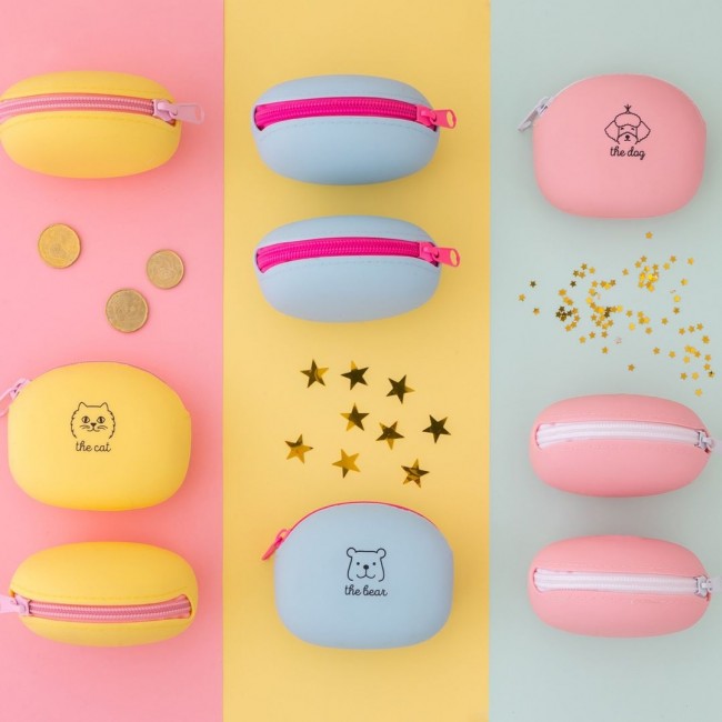 Silikonowy portfelik Miquelrius - Bear