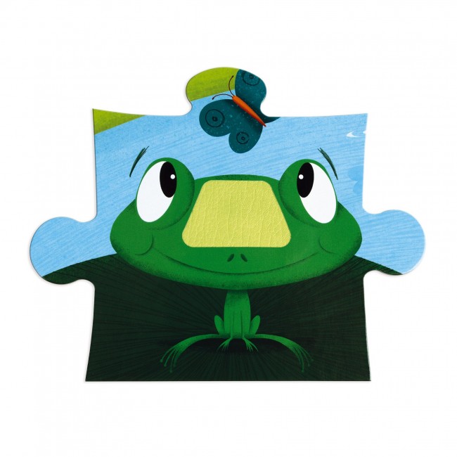 Puzzle sensoryczne Janod - Farma