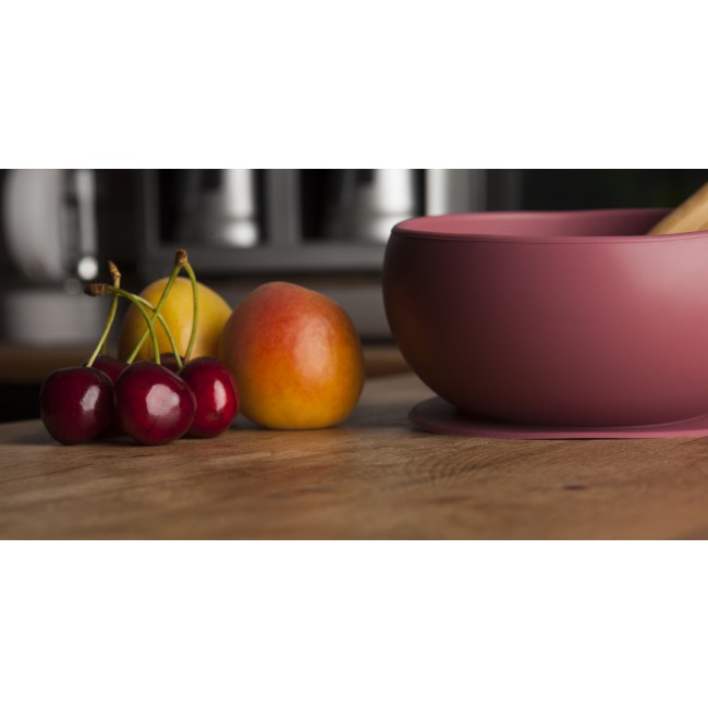 Miseczka silikonowa z pokrywką Minikoioi - zielona