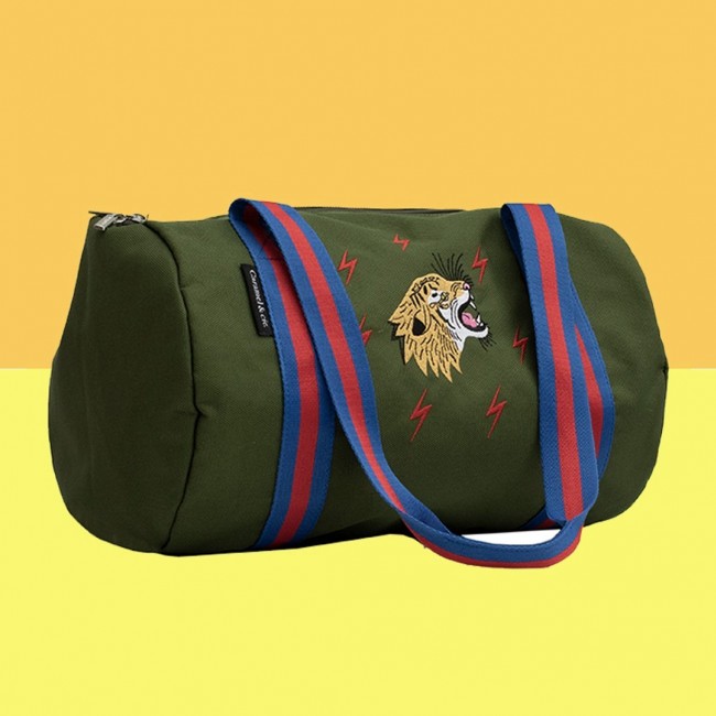 Torba weekendowa Caramel & cie. - Grrr Green