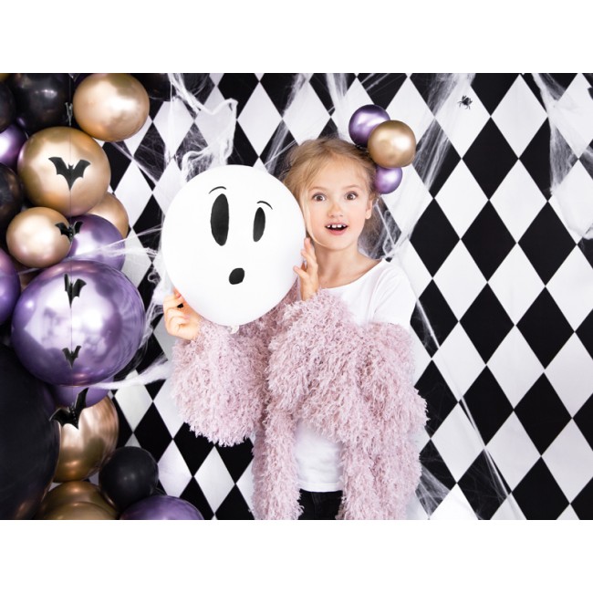 Balony UV Party Deco -  BOO! 27 cm mix