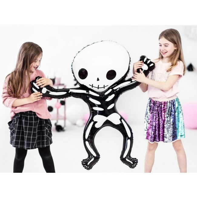 Balon foliowy Party Deco - Szkielet 84 x 100 cm