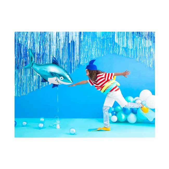 Balon foliowy Party Deco - Rekin 92 x 48 cm