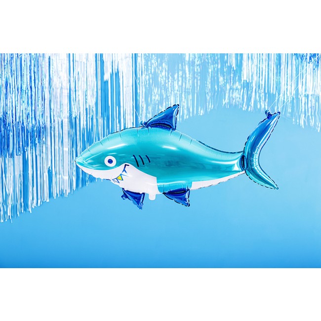 Balon foliowy Party Deco - Rekin 92 x 48 cm