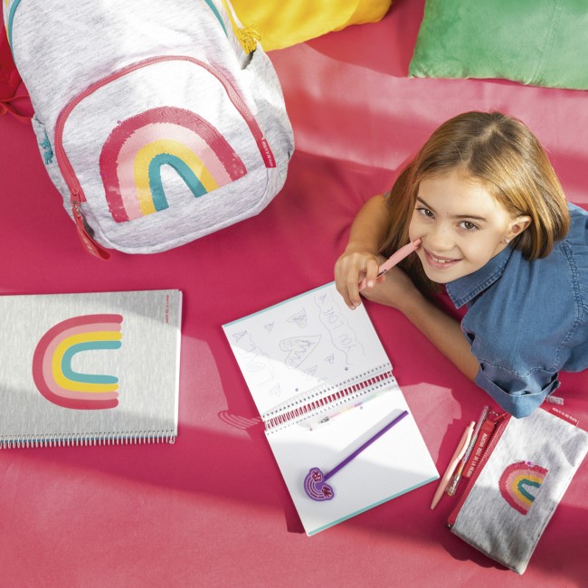 Plecak dwukomorowy London Miquelrius - Bright