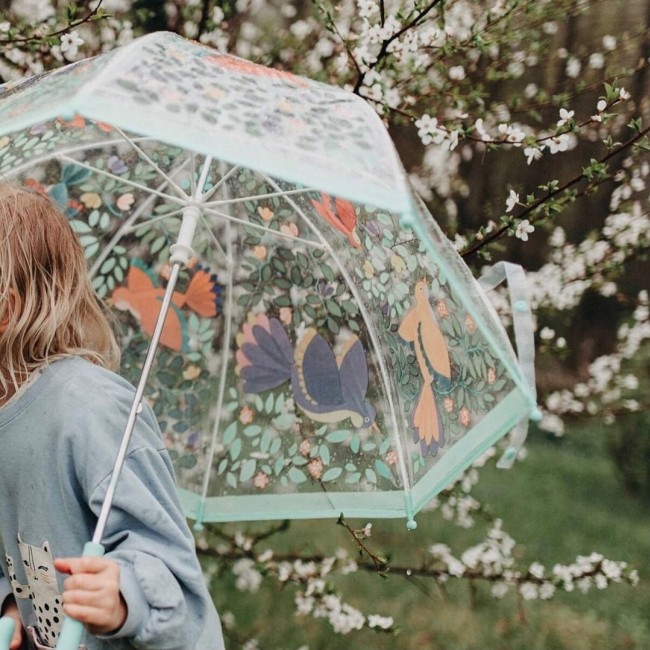 Parasol Przeciwdeszczowy Djeco - Ptaki i Kwiaty