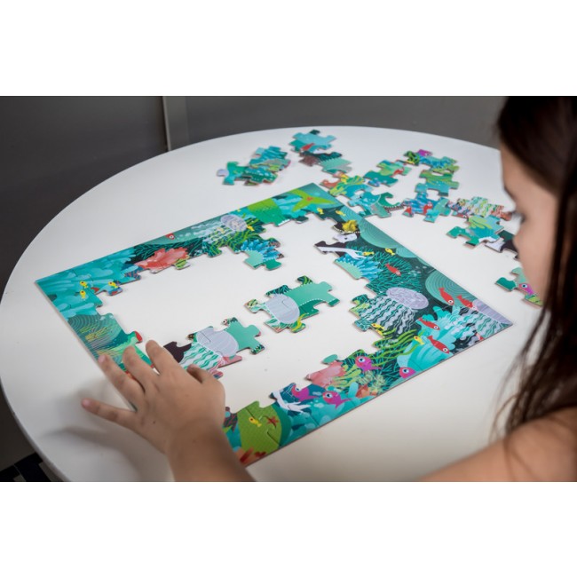 Puzzle Djeco w pudełku - Syrenki