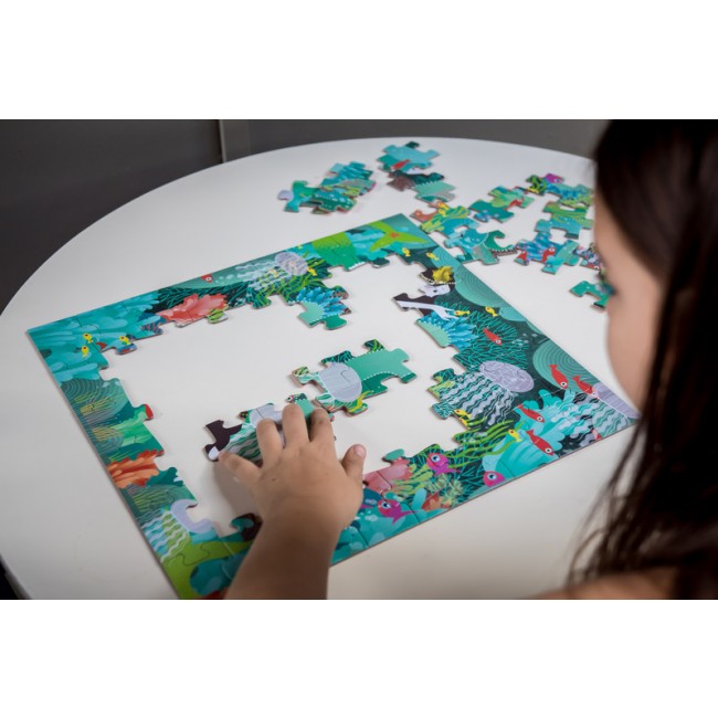 Puzzle Djeco w pudełku - Syrenki