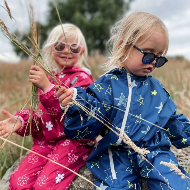 Kombinezon przeciwdeszczowy z podszewką All In One LittleLife - Stars 6-12m