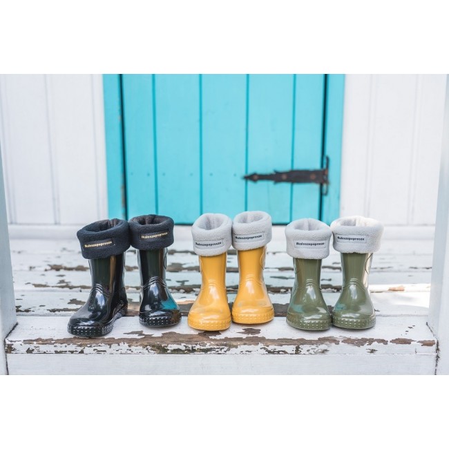 Ocieplacz polarowy Kalosze Poprosze - Czekoladowy L