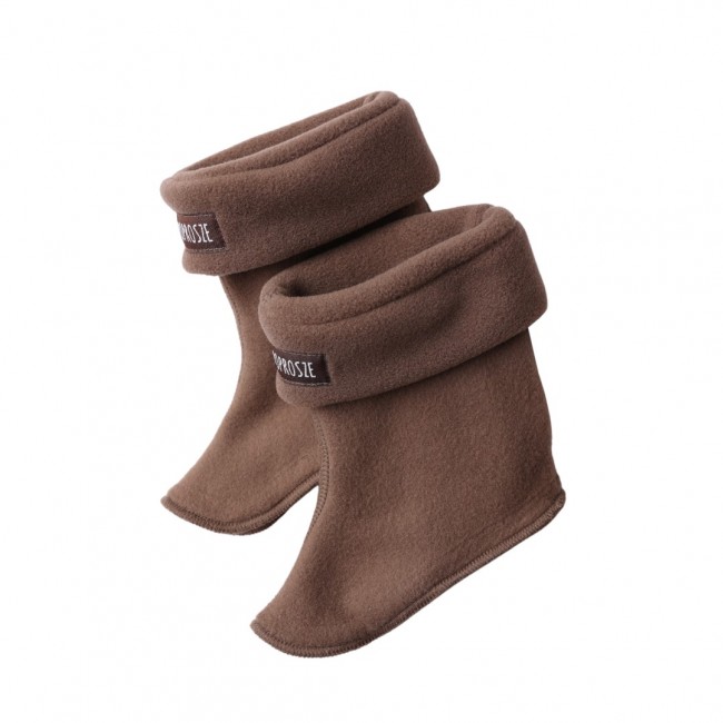 Ocieplacz polarowy Kalosze Poprosze - Czekoladowy L