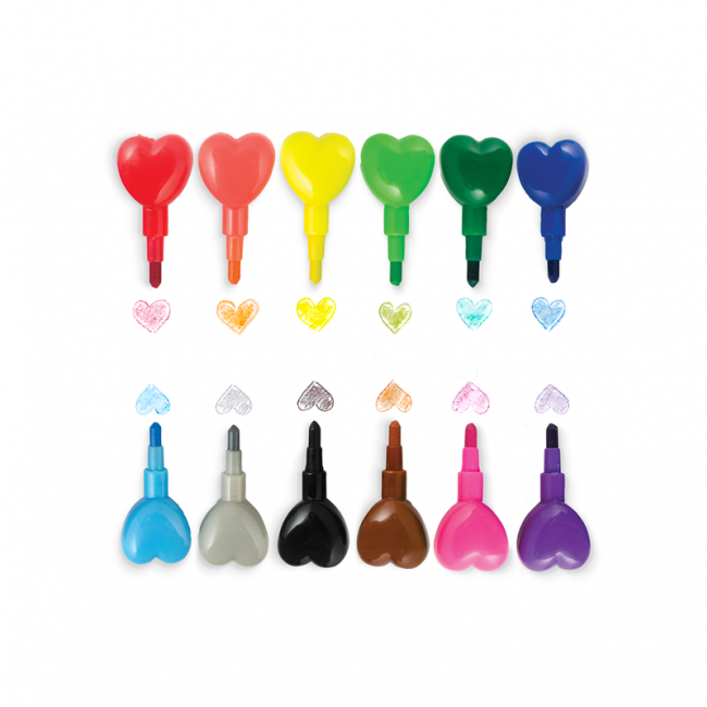 Przekładana Kredka Ooly - Serce do Serca