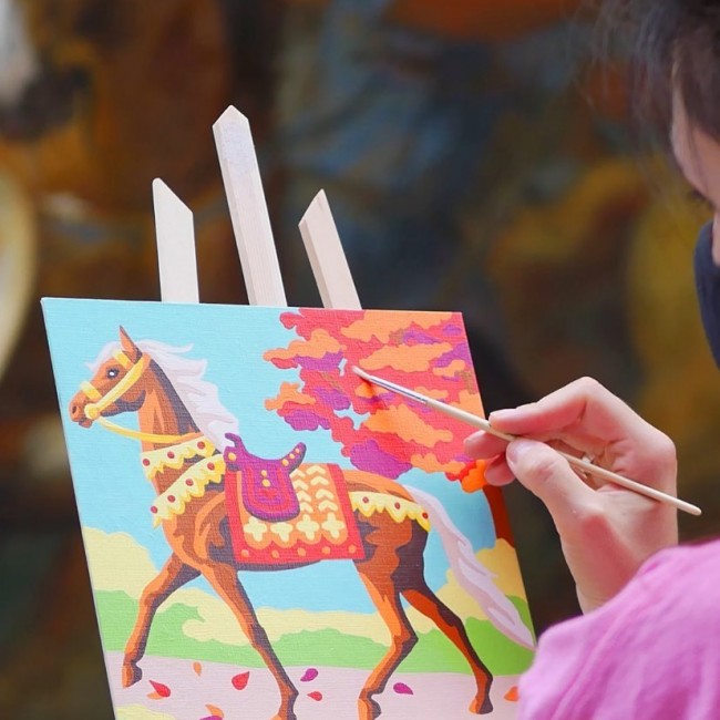 Zestaw do malowania Colorizzy SentoSphere - Konie