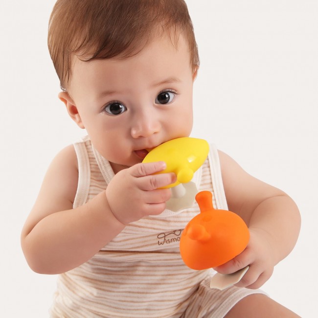 Gryzak Uspokajający Mombella - Mushroom Grey