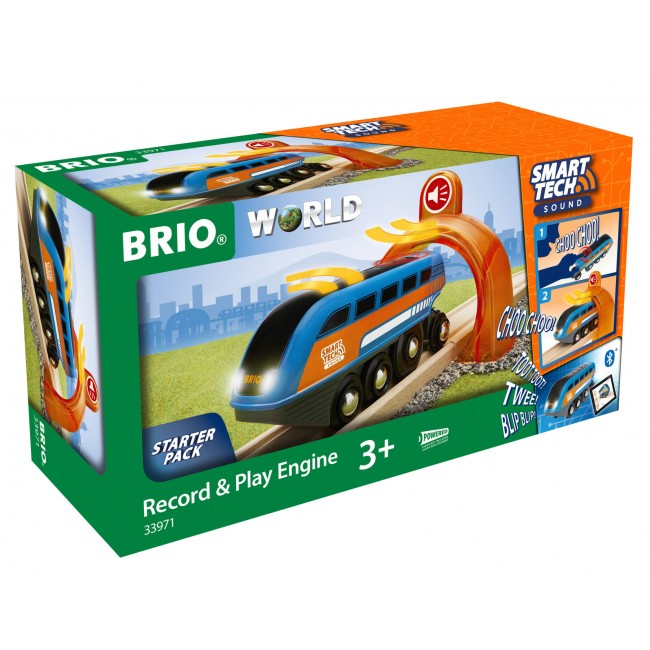 Lokomotywa z Nagrywarką BRIO Smart Tech