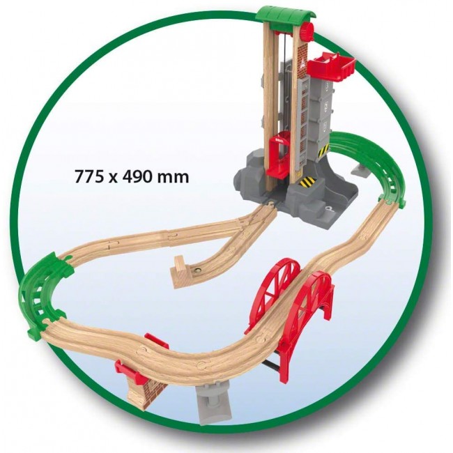 Zestaw Magazynowy z Windą BRIO World