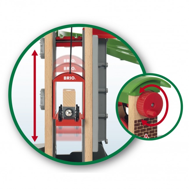 Zestaw Magazynowy z Windą BRIO World