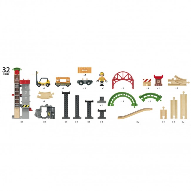 Zestaw Magazynowy z Windą BRIO World