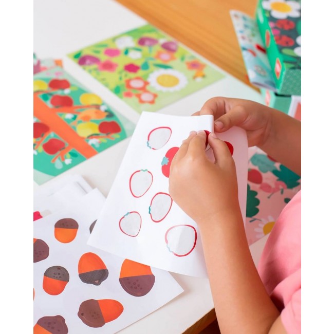 Zestaw z naklejkami Apli Kids - Biedronka