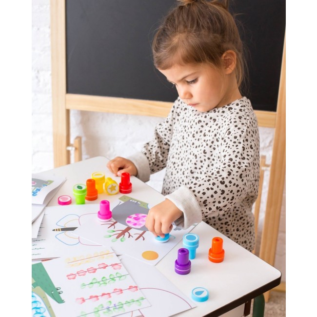Mój pierwszy zestaw artystyczny Apli Kids - Stempelki