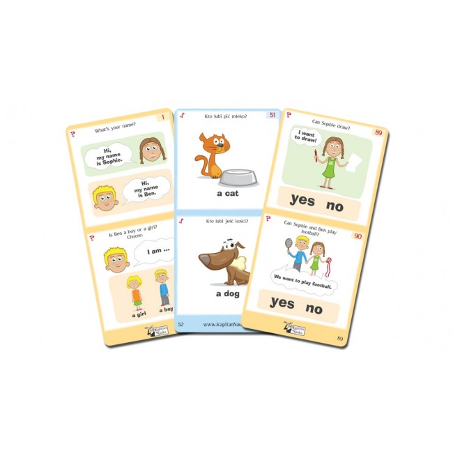 Zagadki obrazkowe. Angielski 4-6 lat. Kapitan Nauka