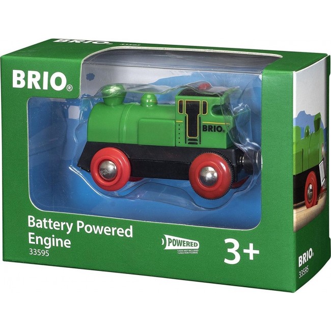 Lokomotywa na Baterie Zielona BRIO World