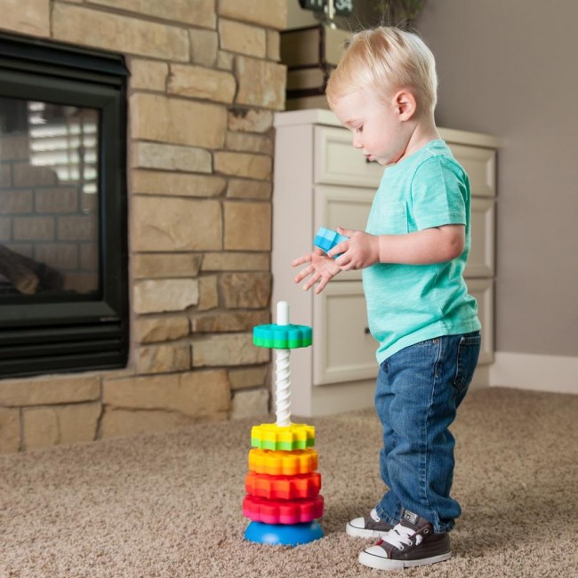 Zakręcona wieża Fat Brain Toys - SpinAgain