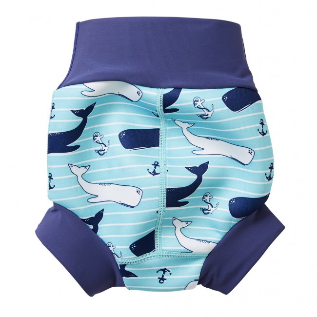 Pieluszka do pływania Happy Nappy 24-36 msc Wieloryby (XXL)