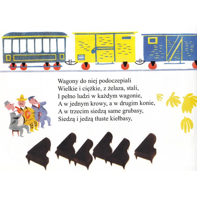 Książka "Lokomotywa i inne wesołe wierszyki" Oficyna Wydawnicza G&P