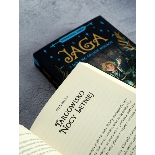 OUTLET Książka "Jaga i dom na orlich nogach. Strażnicy wrót" wydawnictwo Zielona Sowa