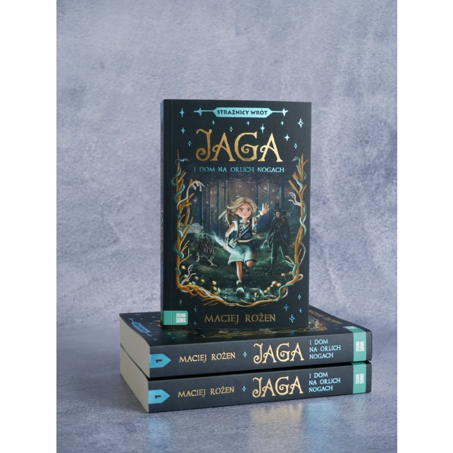 OUTLET Książka "Jaga i dom na orlich nogach. Strażnicy wrót" wydawnictwo Zielona Sowa