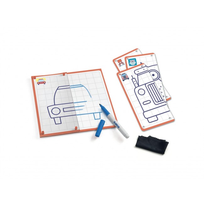 Plansze edukacyjne Eduludo Krok po kroku Djeco - Symetrie and Co