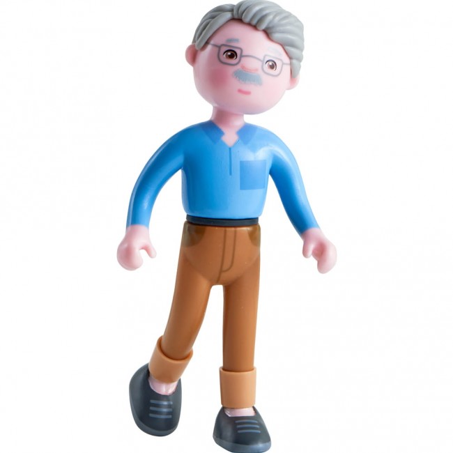 Zestaw laleczek Little Friends Haba - Dziadkowie