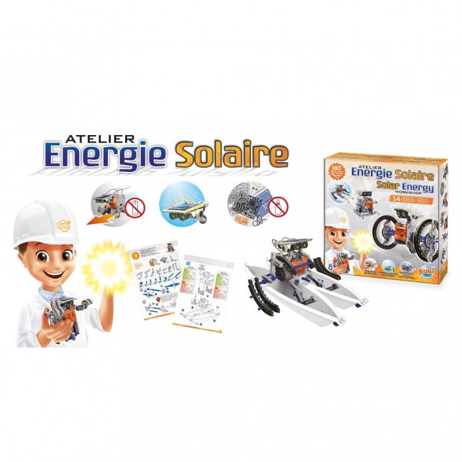 Zestaw do złożenia Buki - Energia słoneczna 14 w 1