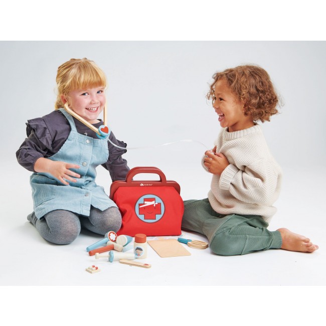 Zestaw lekarski z kuferkiem Tender Leaf Toys