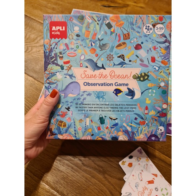 Gra obserwacyjna Apli Kids - Save The Ocean
