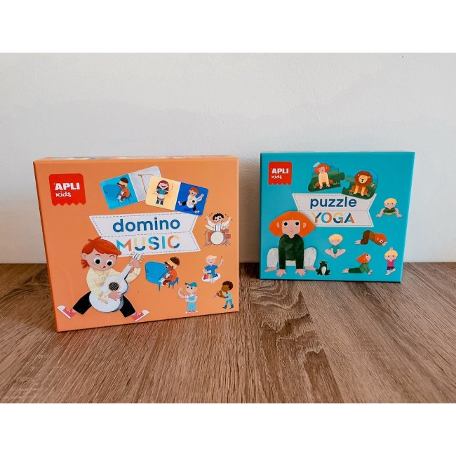 Puzzle Duo Expressions Apli Kids - Yoga 3+