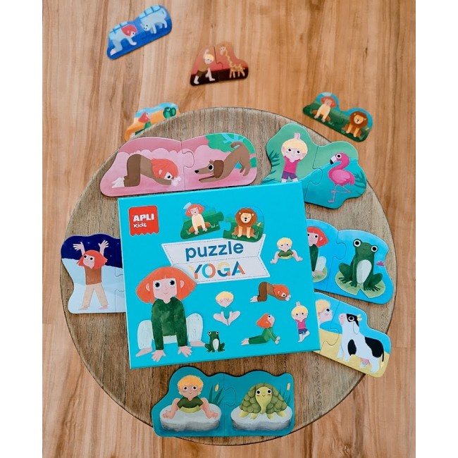 Puzzle Duo Expressions Apli Kids - Yoga 3+